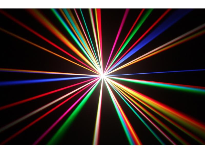 Location 24H ou Week-End BRITEQ BT-LASER 1500 RGB jeu de lumière laser ILDA  + DMX rouge, vert, bleu