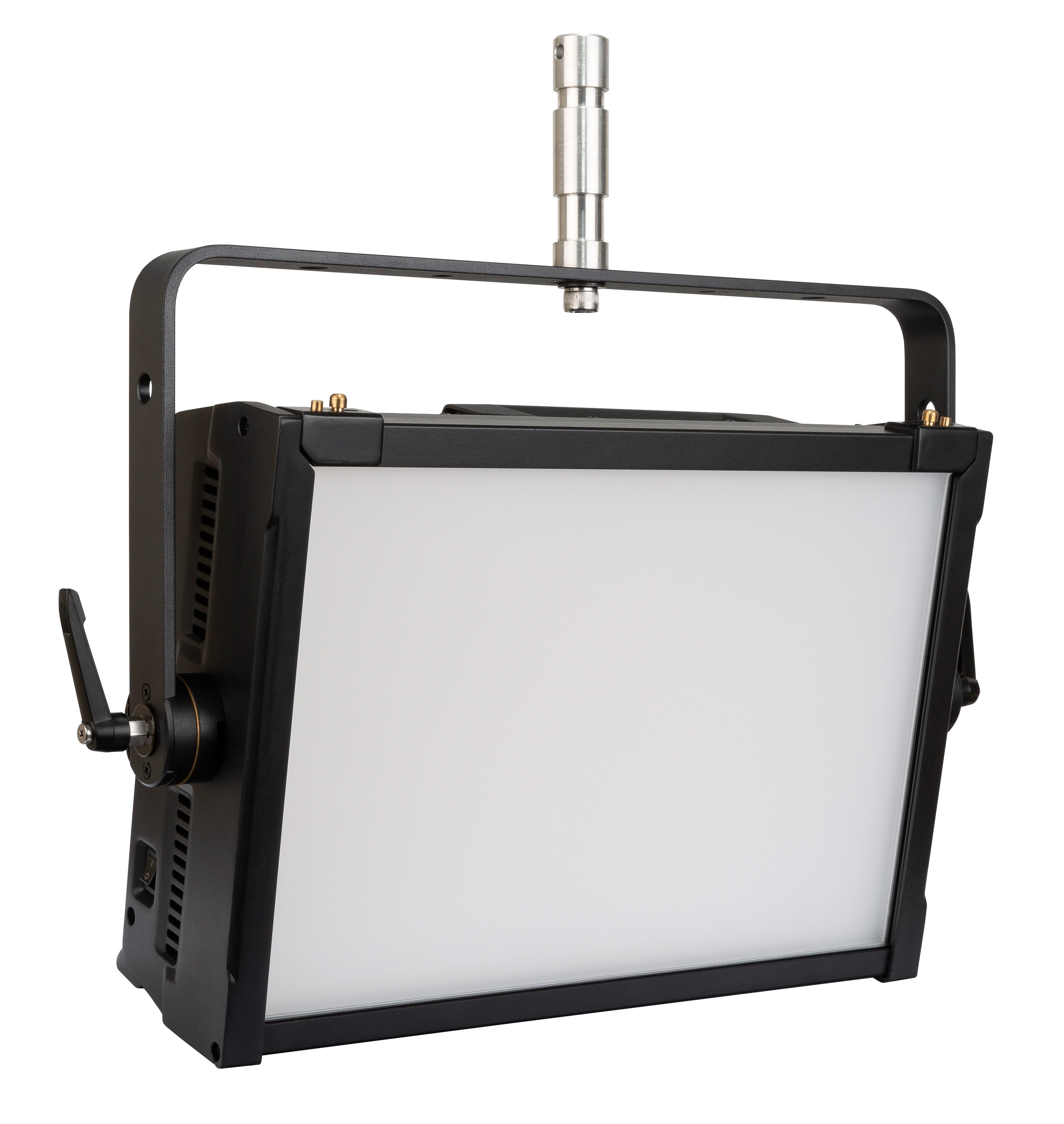 Professional soft-light with tunable white and possible battery power for TV studio and (dry) outdoor applications