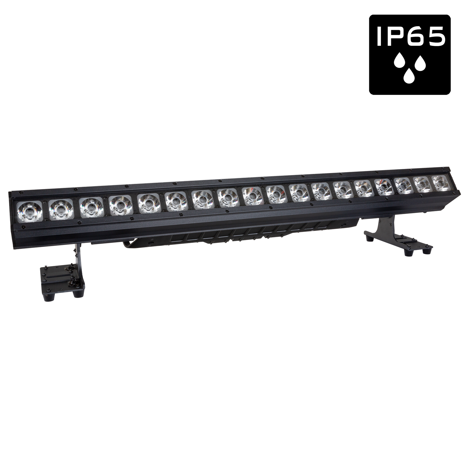 A versatile outdoor 1m long LED Pixel mapping bar, excellent for many rental jobs, TV-studios, concert stages, discotheques and many more...