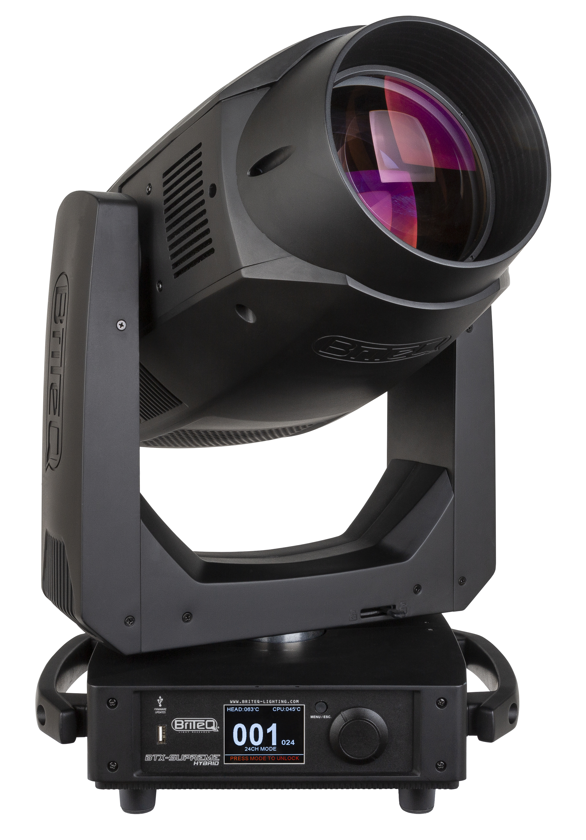 An extremely bright hybrid moving head (BEAM, SPOT, WASH) for big clubs, concert stages and rental