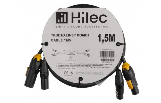 TRUE1/XLR-5P COMBI CABLE 1,5M