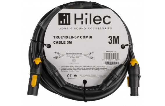 TRUE1/XLR-5P COMBI CABLE 3M