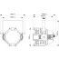 B1 LED UV-GUN 100W  dimensions