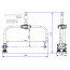B1 BT-TVPANEL YOKE - Abmessungen