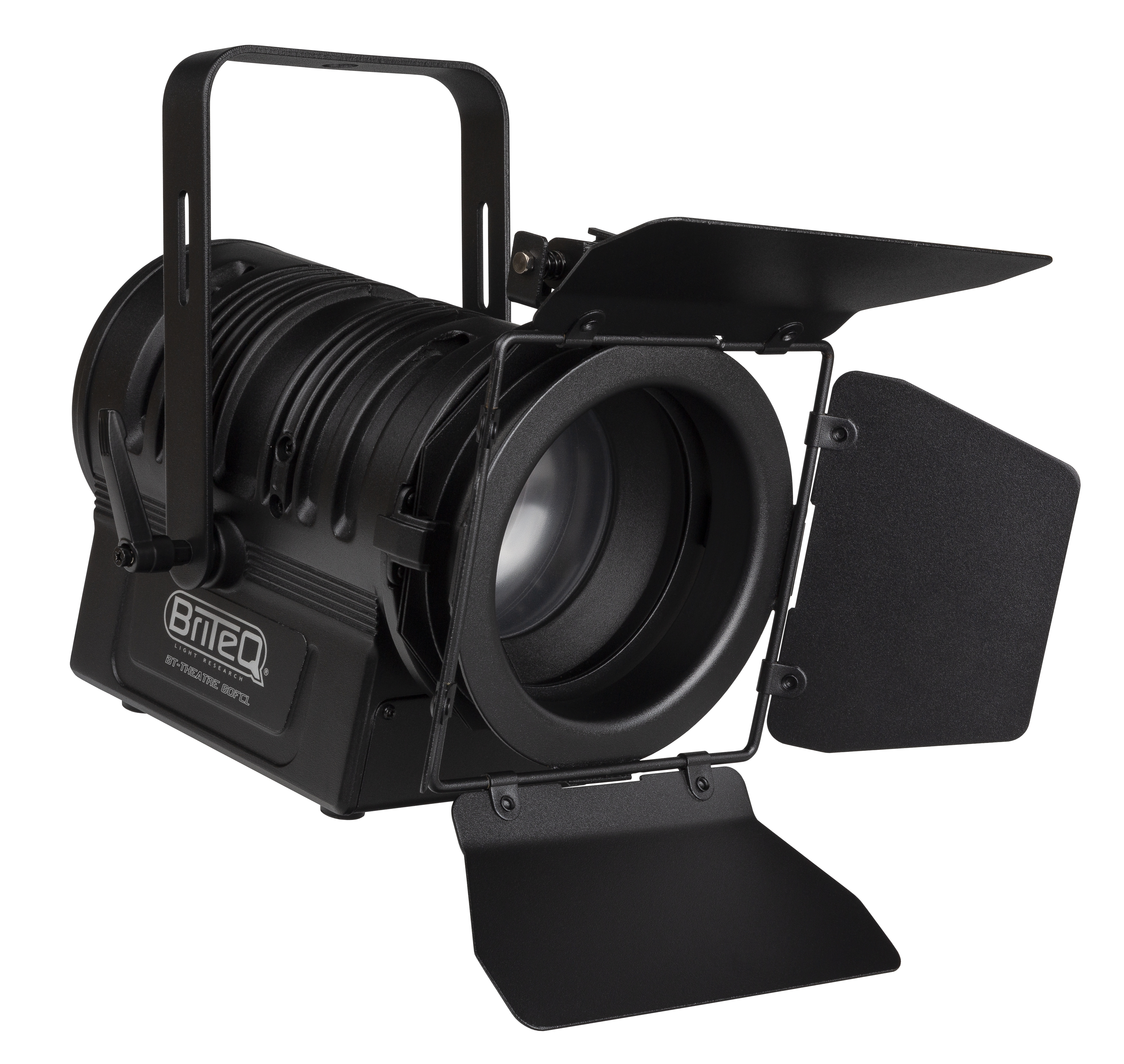 Stylish full color theater spot based on RGBL LED and manual 17--40- zoom.